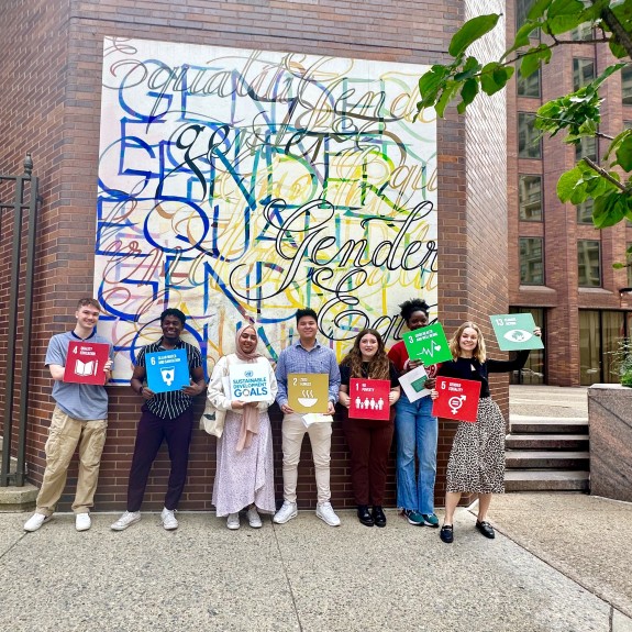 SDG mural walk