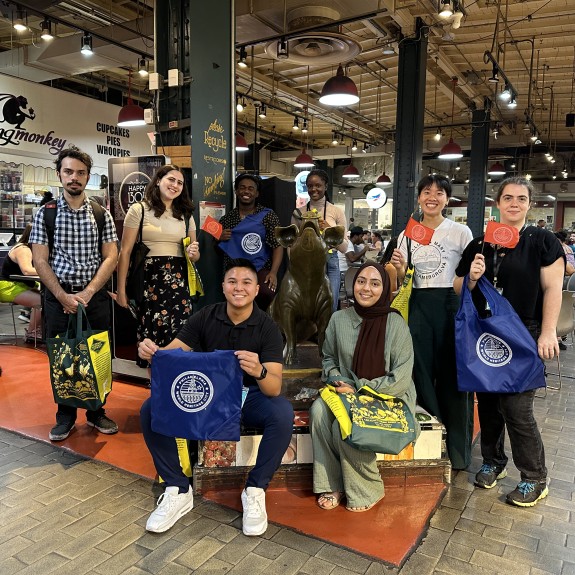 Interns at Reading Terminal Market